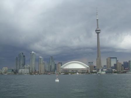 Bei der Rueckfahrt ziehen schon wieder Gewitterwolken auf Bei der Rueckfahrt ziehen schon wieder Gewitterwolken auf